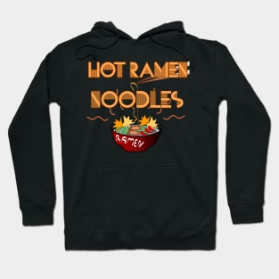 Hot ramen vintage retro Hoodie